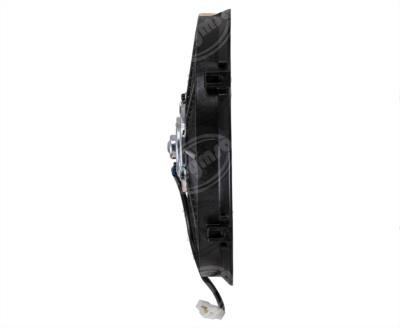 MOTOVENTILADOR RADIADOR COMPLETO CCW 12V 12" UNIVERSAL ( TRABAJO CONTINUO ) QBH CARFAN 4365912 