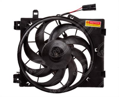 MOTOVENTILADOR AIRE ACONDICIONADO COMPLETO CHEVROLET CORSA QBH CARFAN 9158008 