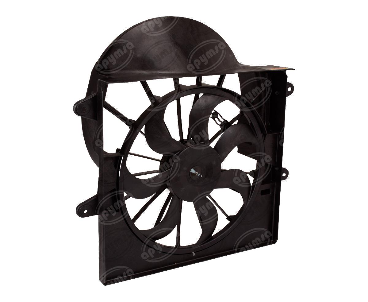 MOTOVENTILADOR RADIADOR Y AIRE ACONDICIONADO UNA TOLVA JEEP GRAND CHEROKEE COMMANDER QBH CARFAN 76004 