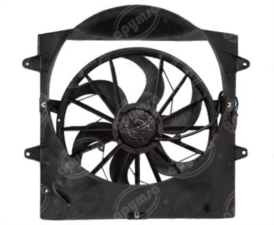 MOTOVENTILADOR RADIADOR Y AIRE ACONDICIONADO UNA TOLVA JEEP GRAND CHEROKEE QBH CARFAN 76203 