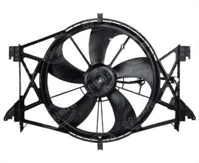 MOTOVENTILADOR RADIADOR COMPLETO 12V RAM 1500 2009-2017 QBH CARFAN 268000-9011 