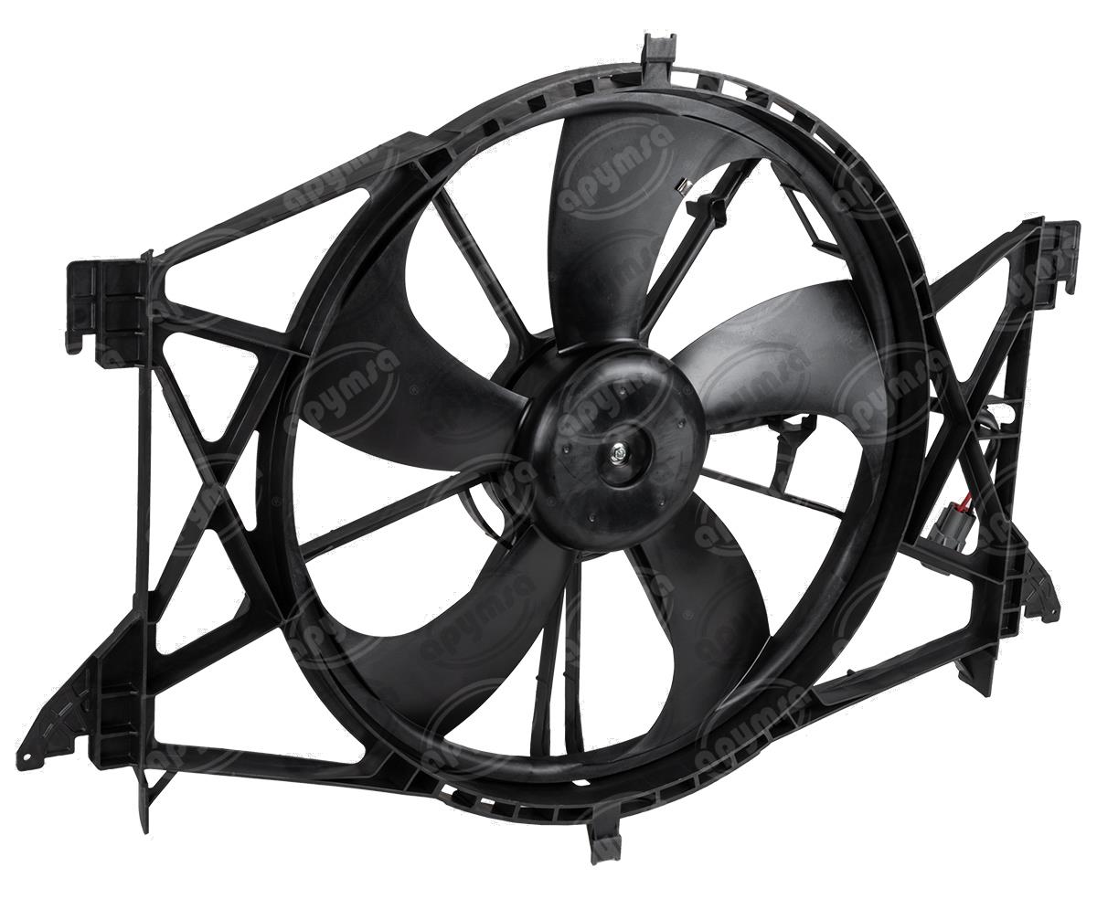 MOTOVENTILADOR RADIADOR COMPLETO 12V RAM 1500 2009-2017 QBH CARFAN 268000-9011 