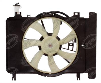 MOTOVENTILADOR RADIADOR COMPLETO 12V TOYOTA YARIS 07-12 QBH CARFAN 76001 