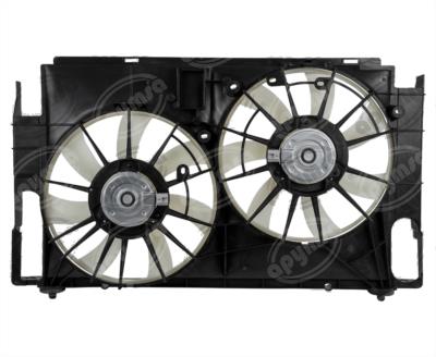 MOTOVENTILADOR RADIADOR Y AIRE ACONDICIONADO TOYOTA RAV 4 2.5L 13-15 QBH CARFAN 16363-36110 