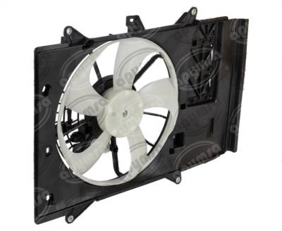 MOTOVENTILADOR RADIADOR Y AIRE ACONDICIONADO MAZDA CX-3 2016-2024 CON MODULO QBH CARFAN PEHH15025 