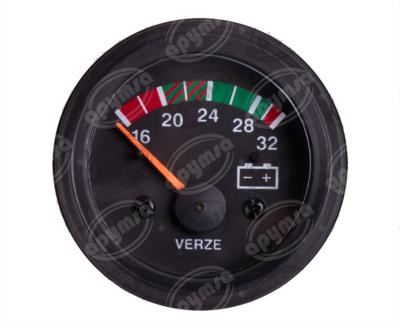 MARCADOR VOLTIMETRO 24V - 32V TIPO VDO VERZE 332-040-001C 