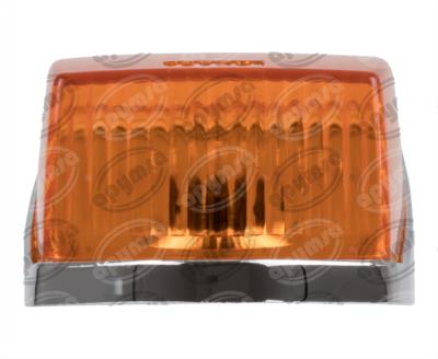 LUZ POSICION MICA AMBAR 12V TIPO ZEPELIN CROMADO KENWORTH LOMBRA 541 