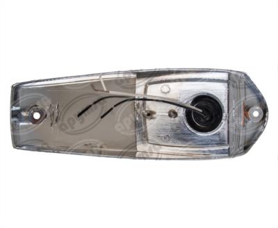 LUZ POSICION MICA AMBAR 12V TIPO ZEPELIN CROMADO KENWORTH LOMBRA 541 
