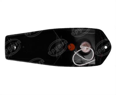 LUZ POSICION MICA AMBAR 12V TIPO ZEPELIN NEGRO KENWORTH NACIONAL 4062 