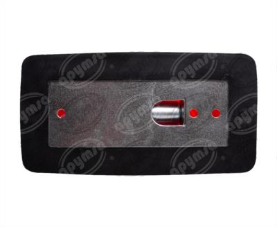 LUZ POSICION MICA ROJA 12V TIPO ZEPELIN METALICO MINIBUS CAPRE PLASTICOS RECORD 935-2R 