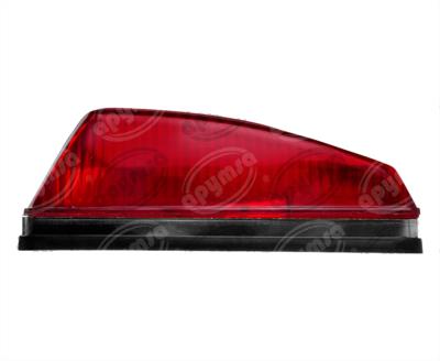 LUZ POSICION MICA ROJA 12V TIPO ZEPELIN METALICO MINIBUS CAPRE PLASTICOS RECORD 935-2R 