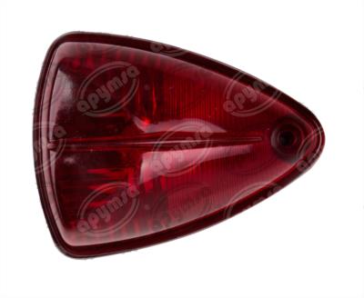 LUZ POSICION MICA ROJA 12V TIPO ZEPELIN TORTUGA FREIGHTLINER MERCEDES 355 447 PLASTICOS RECORD 1047 