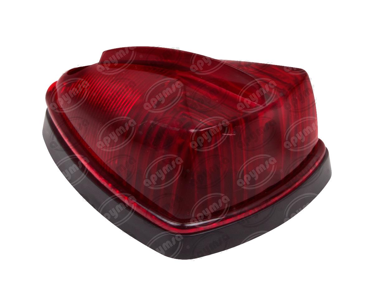 LUZ POSICION MICA ROJA 12V TIPO ZEPELIN TORTUGA FREIGHTLINER MERCEDES 355 447 PLASTICOS RECORD 1047 