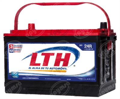 BATERIA AUTOMOTRIZ (-) / (+) 12V 11 PLACAS 24R 530A LTH L-24R-530 