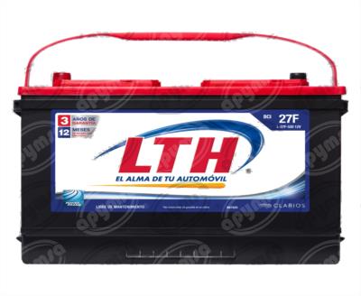 BATERIA AUTOMOTRIZ (-) / (+) 12V 27F 520A CHRYSLER DODGE PLYMOUTH LTH L-27F-520 