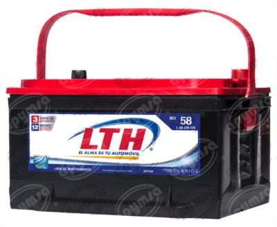 BATERIA AUTOMOTRIZ (+) / (-) 12V 58 575A  FORD COUGAR TOPAZ VW LTH L-58-575 