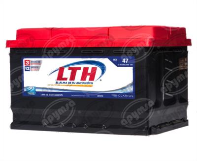 BATERIA AUTOMOTRIZ (-) / (+) 12V 47 550A CHEVROLET LTH L-47(LN2)-550 