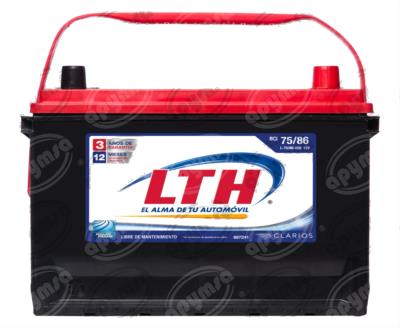 BATERIA AUTOMOTRIZ (+) / (-) 12V 15 PLACAS 75-86 650A HUMMER DODGE GMC LTH L-75/86-650 