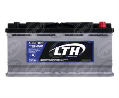 BATERIA AUTOMOTRIZ (-) / (+) 12V 94R BCI 850A AGM LTH L-94R-850 AGM 