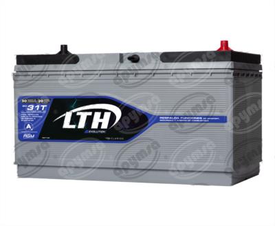 BATERIA ESPECIAL (+) / (-) 12V 825A 17 PLACAS 31T BCI AGM LTH L-31T-825 AGM 