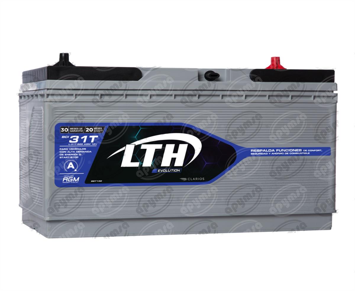 BATERIA ESPECIAL (+) / (-) 12V 825A 17 PLACAS 31T BCI AGM LTH L-31T-825 AGM 