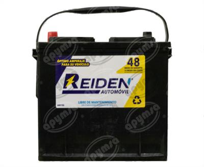 BATERIA AUTOMOTRIZ (-) / (+) 12V 13 PLACAS BCI 35 550A FORD ESCORT NISSAN TSURU VERNA HONDA REIDEN RE-35-48-550 
