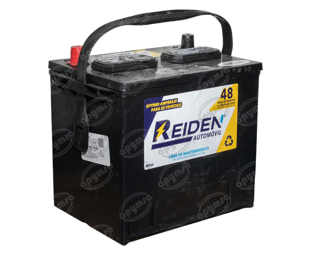 BATERIA AUTOMOTRIZ (-) / (+) 12V 13 PLACAS BCI 35 550A FORD ESCORT NISSAN TSURU VERNA HONDA REIDEN RE-35-48-550 