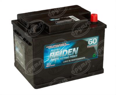 BATERIA AUTOMOTRIZ (-) / (+) 12V 13 PLACAS BCI 42 500A CHEVROLET CHEVY FORD NISSAN PEUGEOT PASSAT DIESEL REIDEN 42-60-500 