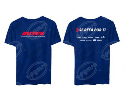 PLAYERA CUELLO REDONDO AUTEX "EXGDE"  (2021) 