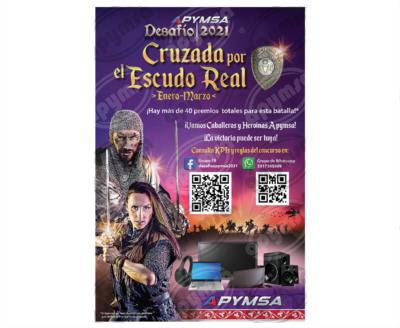 POSTER PUBLICITARIO INTERNO CONCURSO DE VENTAS  (2021) 