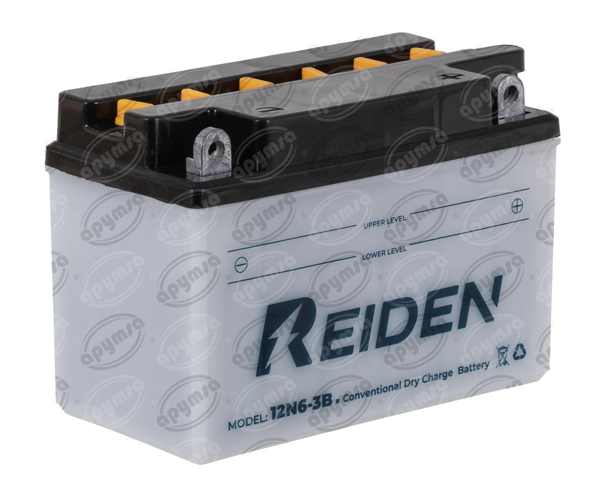 BATERIA MOTOCICLETA CONVENCIONAL 12V REIDEN 12N6-3B 