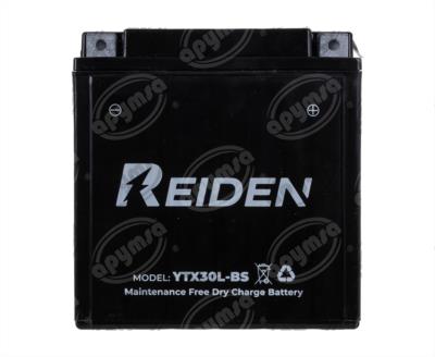 BATERIA MOTOCICLETA LIBRE DE MANTENIMIENTO 12V REIDEN YTX30L-BS 