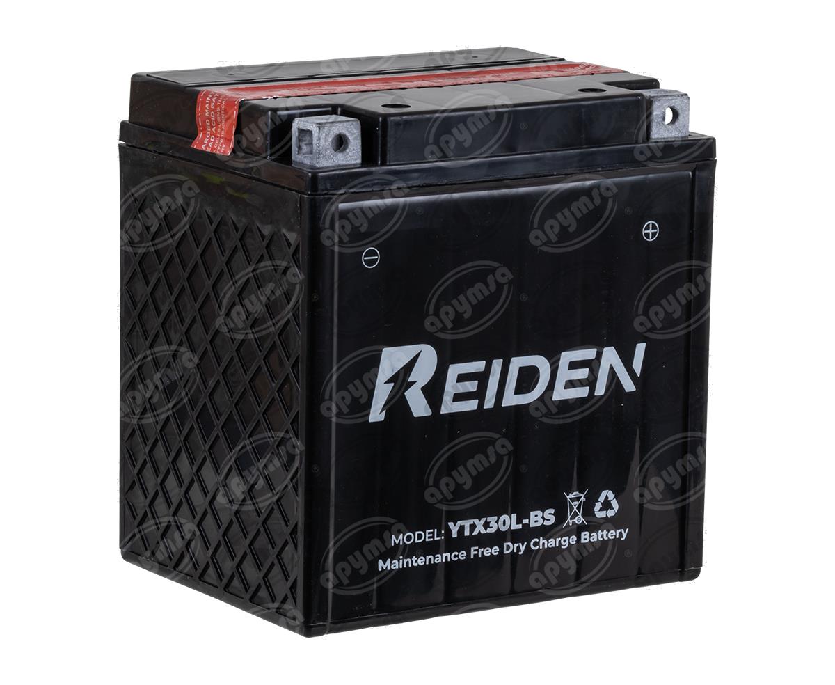 BATERIA MOTOCICLETA LIBRE DE MANTENIMIENTO 12V REIDEN YTX30L-BS 