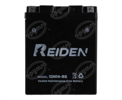 BATERIA MOTOCICLETA SELLADA LIBRE DE MANTENIMIENTO 12V REIDEN 12N14-BS 