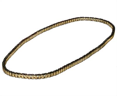 CADENA MOTOCICLETA 428H-136L NEGRO/DORADO VENDELL 428H-136L BLACK/GOLD 