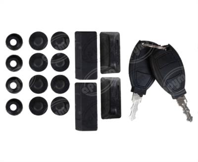 CAJA MOTOCICLETA TIPO ALFORJA ABS NEGRO VENDELL S-66 