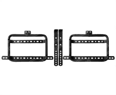 CAJA MOTOCICLETA TIPO ALFORJA ABS NEGRO VENDELL S-66 