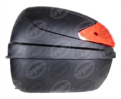 CAJA MOTOCICLETA 30L NEGRA/ROJO VENDELL YM-0830 