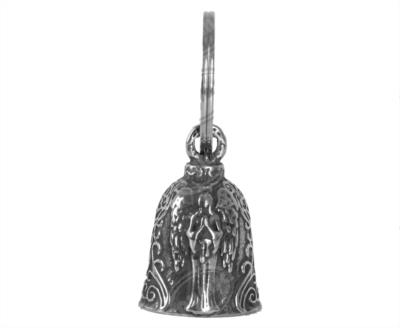 CAMPANA DECORATIVA PLATA ANGEL VENDELL BIKER BELL 