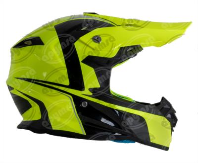 CASCO CROSS AMARILLO TALLA "L" IMPORTADO 216 YELLOW (L) 