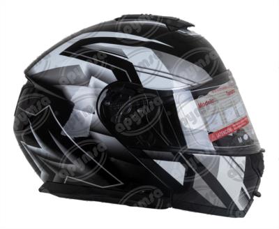 CASCO ABATIBLE DOBLE VISOR CON GRÁFICO OCEAN BLANCO TALLA "M" IMPORTADO 158 OCEAN WHITE (M) 