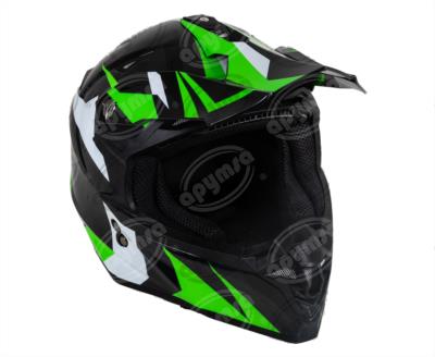 CASCO CROSS CON GRÁFICO MERCURY VERDE TALLA "L" IMPORTADO 216 MERCURY GREEN (L) 
