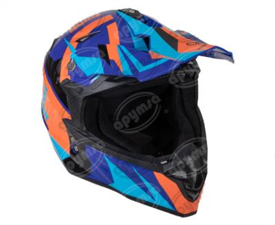 CASCO CROSS MERCURY ROJO TALLA "M" VENDELL MOD. 216 CROSS 