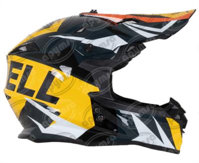 CASCO CROSS INTREPID NEGRO/AMARILLO M VENDELL 217 
