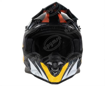 CASCO CROSS INTREPID NEGRO/AMARILLO M VENDELL 217 