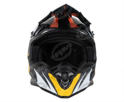 CASCO CROSS INTREPID NEGRO/AMARILLO XXL VENDELL 217 