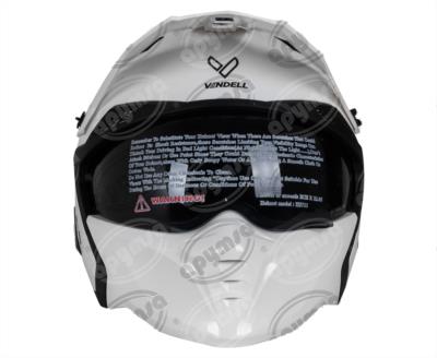 CASCO DESMONTABLE COMBAT BLANCO XL VENDELL 711 