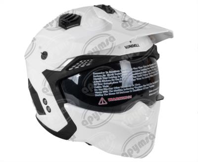 CASCO DESMONTABLE COMBAT BLANCO XXL VENDELL 711 