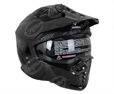 CASCO DESMONTABLE COMBAT NEGRO XL VENDELL 711 