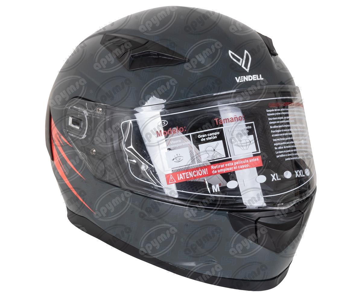 CASCO CERRADO DOBLE VISOR XXL VENDELL 129 